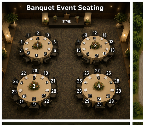 Banquet Seating Layout